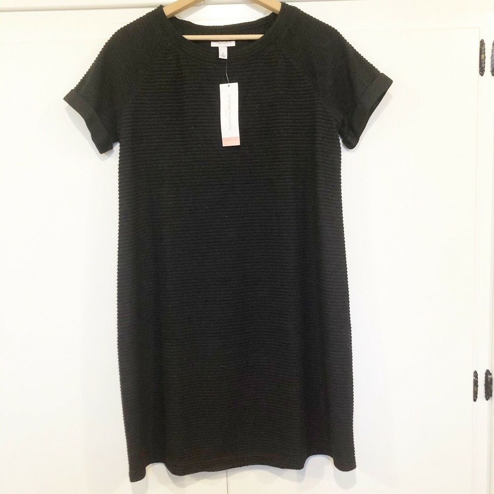 NWT Liz Lange Maternity Dress Black  M